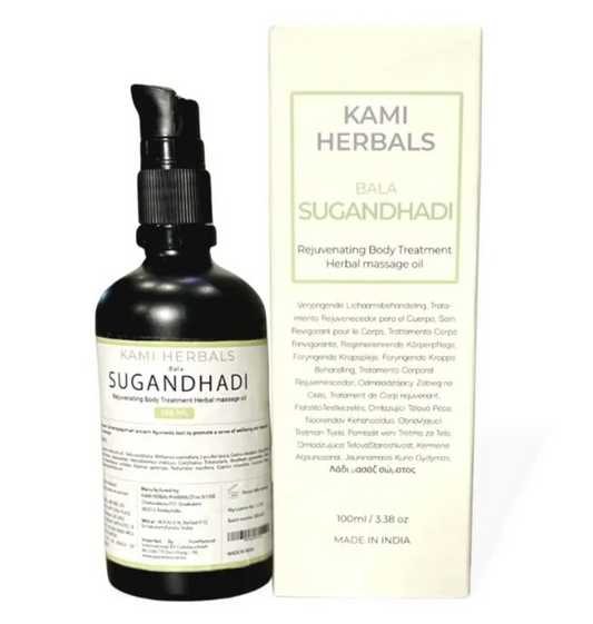 REJUVENATING BODY TREATMENT SUGANDHADI HERBAL OIL 100ml